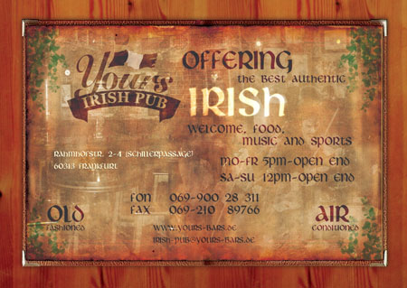 11. Irish Pub