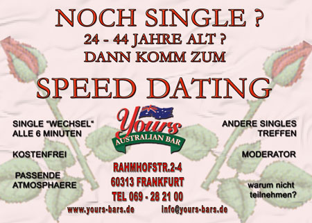 17. Speed Dating