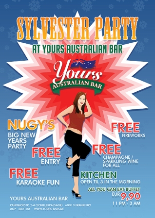22. Silvester Party (Australian Bar)