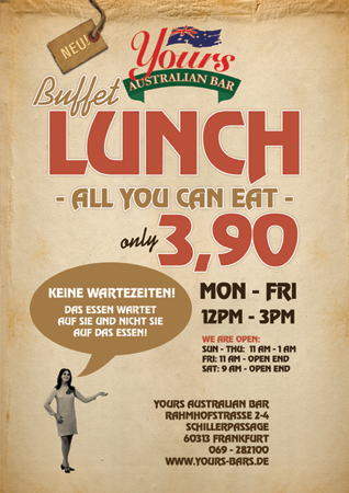 A-Bar Lunch - Eroeffnung!