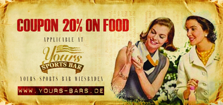 Coupon 20% Off Wiesbaden!
