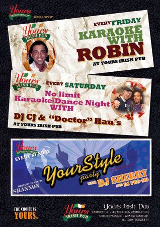 Nightlife in Irish Pub!