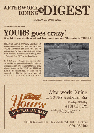 YOURS goes crazy, 2007