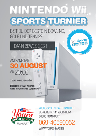 Nintendo Wii at YOURS!