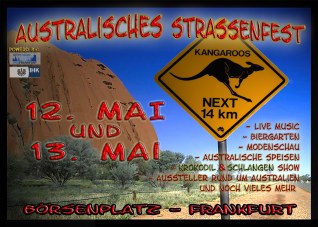 Australisches Strassenfest